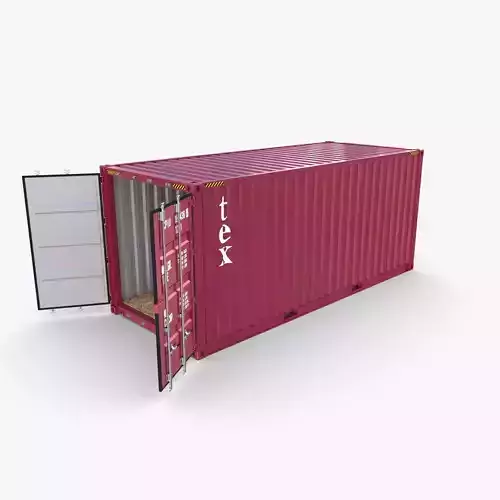 20ft Shipping Container Tex v1