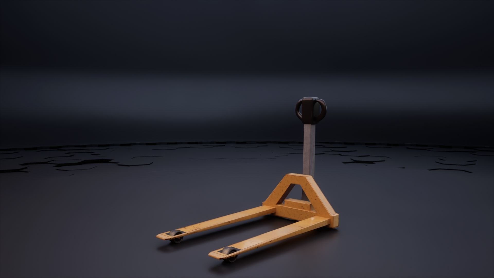 Forklift Pack with textures and Rig 3D model_7