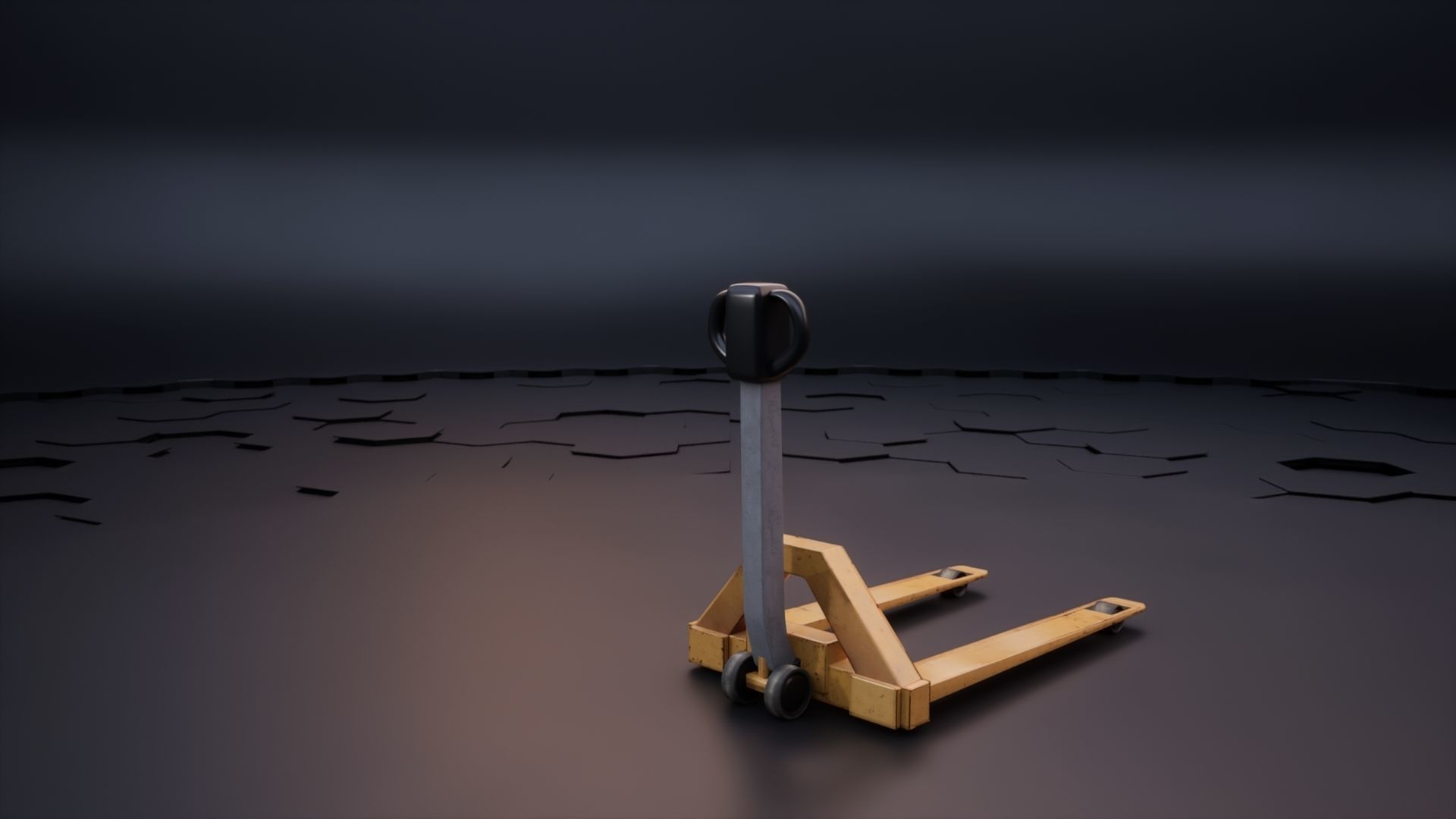 Forklift Pack with textures and Rig 3D model_12