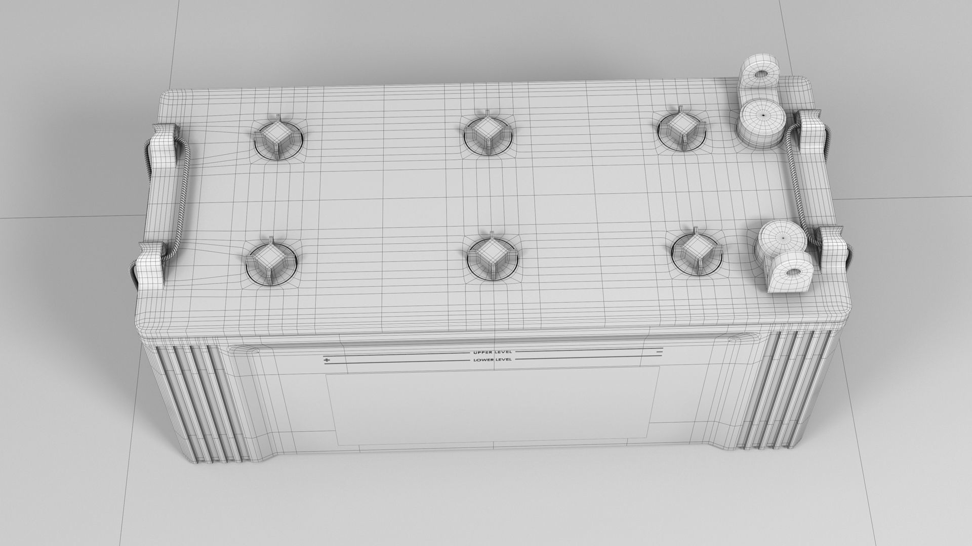 Lucas Appliance Battery 3D model_22