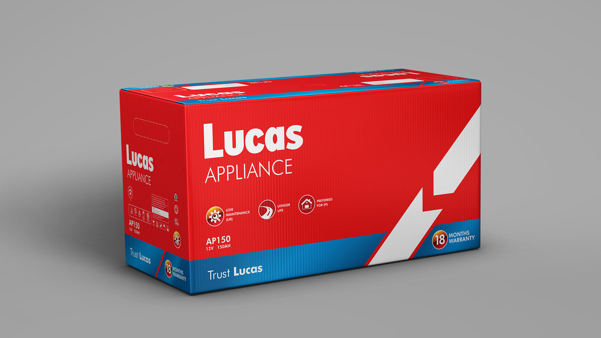 Lucas Appliance Battery 3D model_9