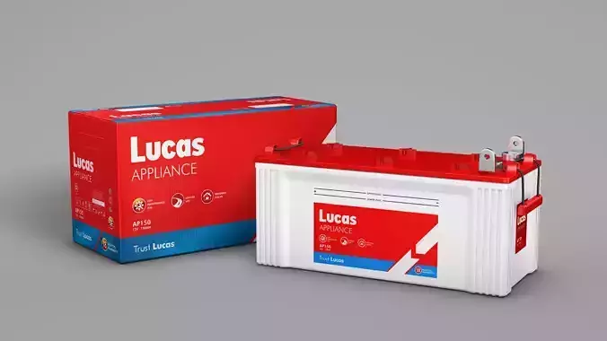 Lucas Appliance Battery 3D model