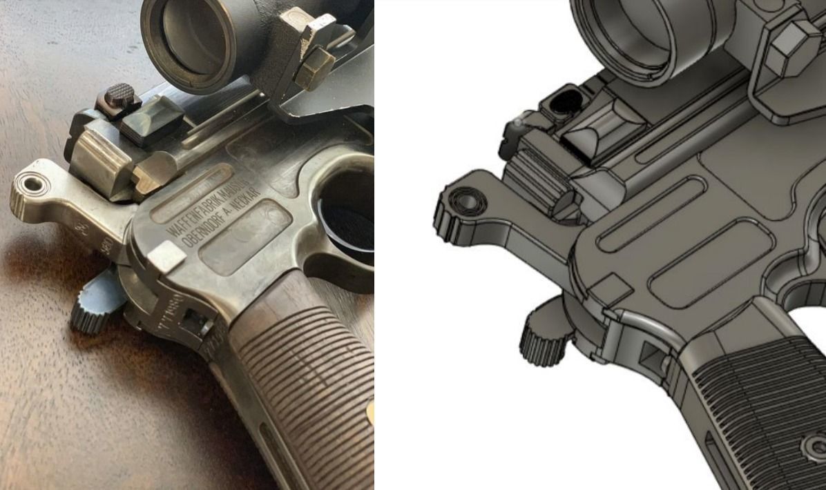 Star Wars The Empire Strikes Back  - DL-44 Heavy Blaster Pistol 3D print model_15