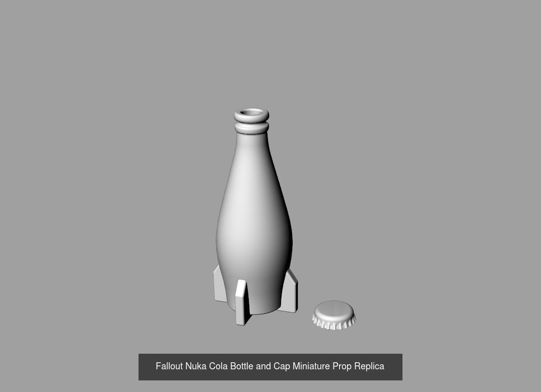 Fallout weapons and accessories pack 6th Scale Prop Replicas 3D Model Collection_4