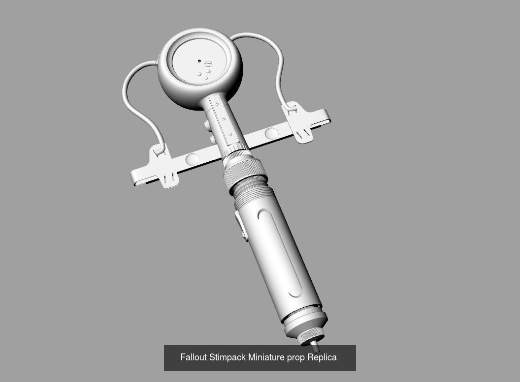 Fallout weapons and accessories pack 6th Scale Prop Replicas 3D Model Collection_8