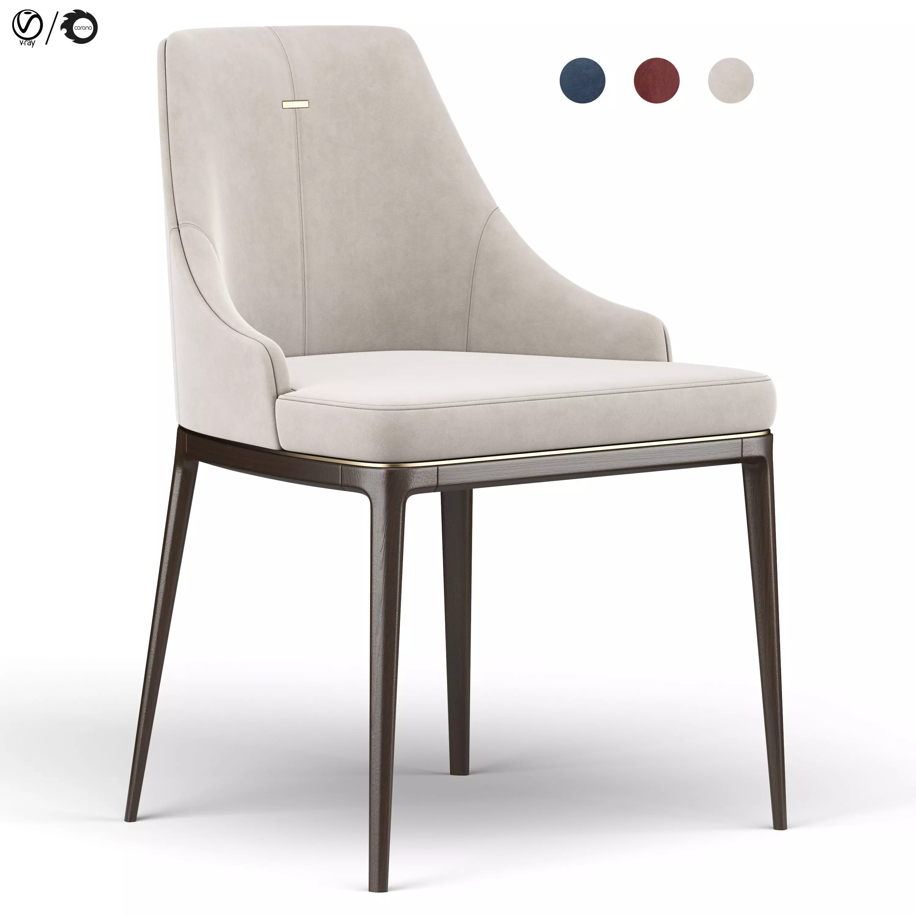 Alaton Dining Chair 3D model_0