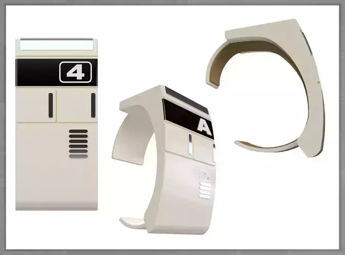 TMP Wrist Communicator 3D print model