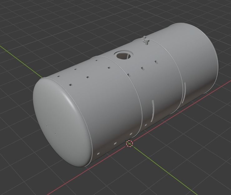 H0 1-87 scale Leichtbau tank car 3D print model_13