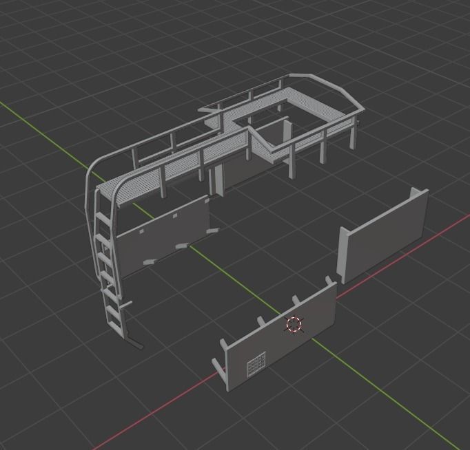H0 1-87 scale Leichtbau tank car 3D print model_12
