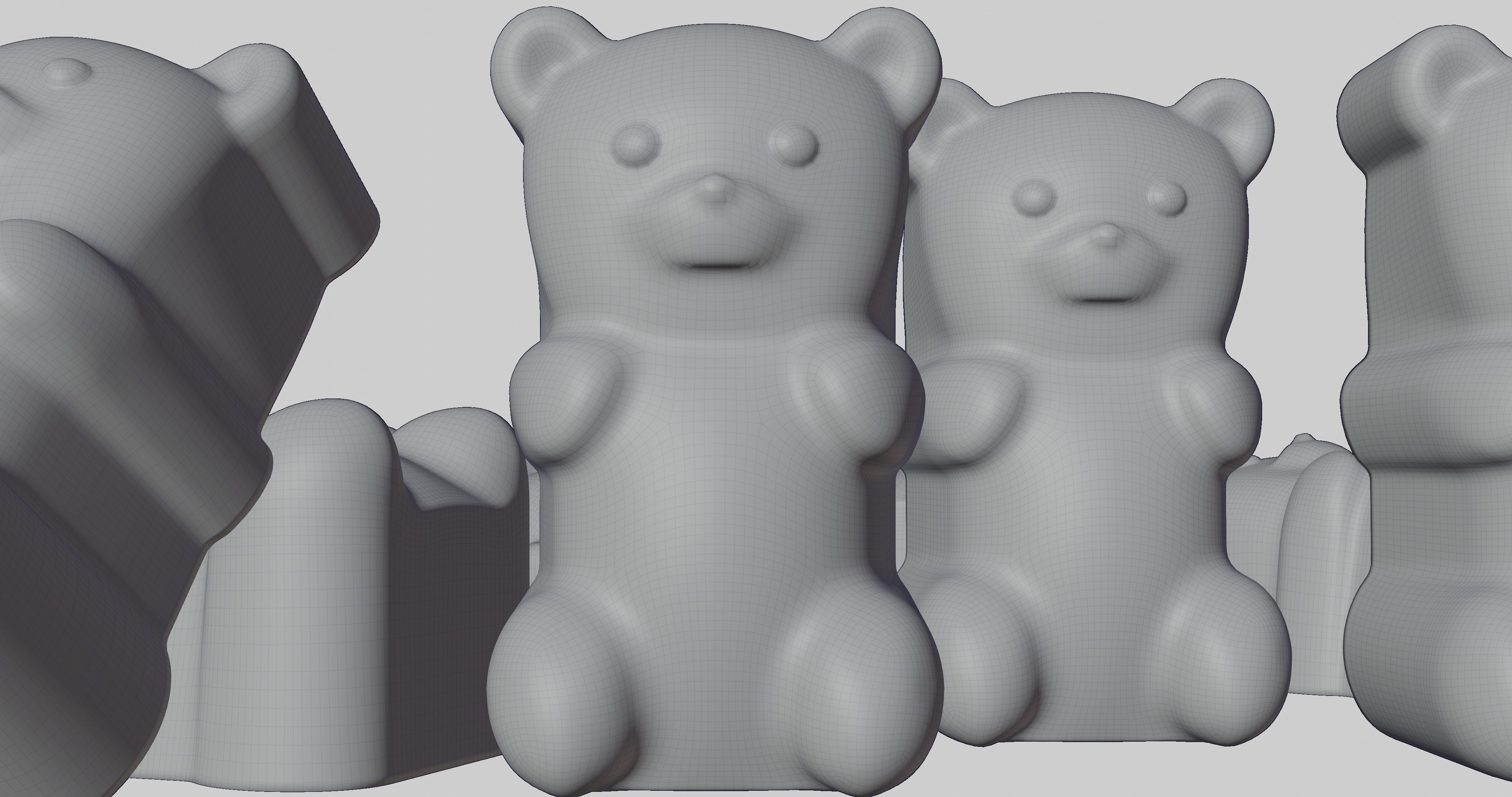 gummy bear 3D model_8