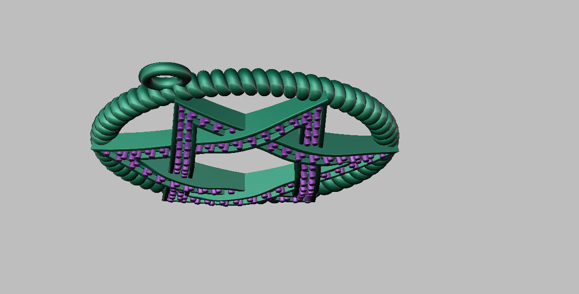 STAR PENDANT 3D print model_5