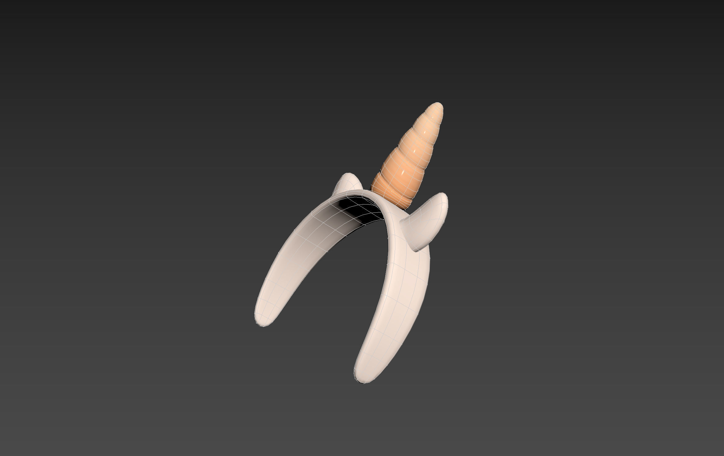 Unicorn Headband 3D model_16