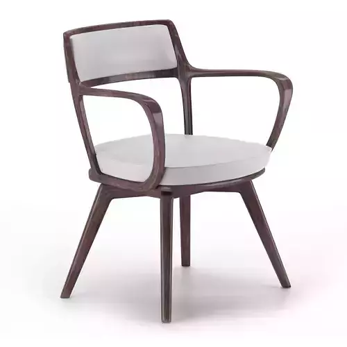 Baron Chair By Giorgetti Italia 3D model