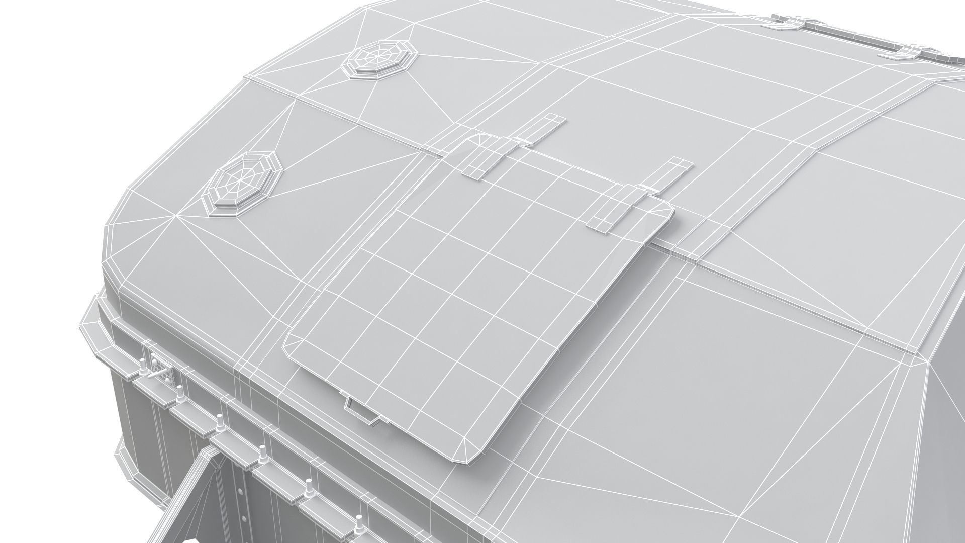 RMS Titanic Hatch 3D model_19