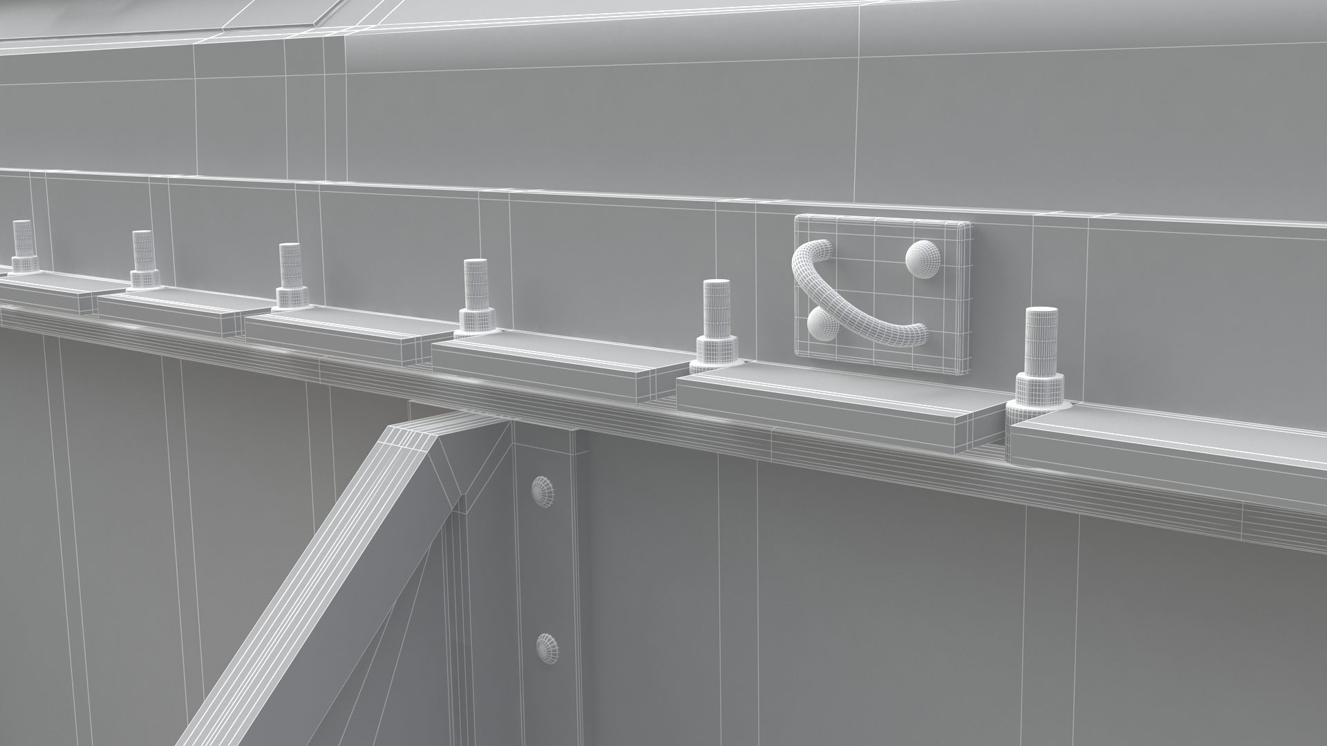 RMS Titanic Hatch 3D model_18