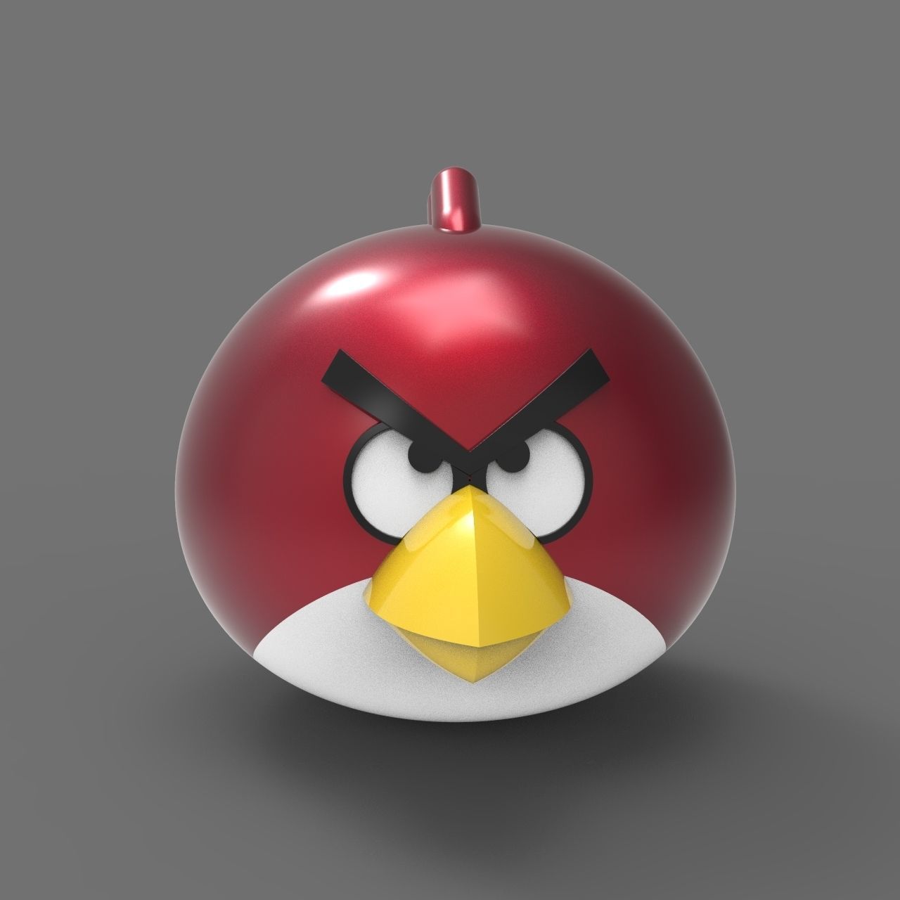 Angry Bird 1 3D model_1