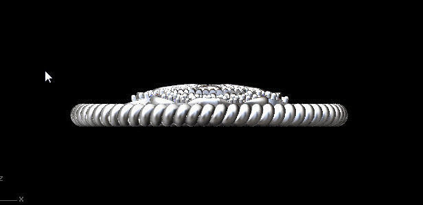 skull charm 3D print model_7