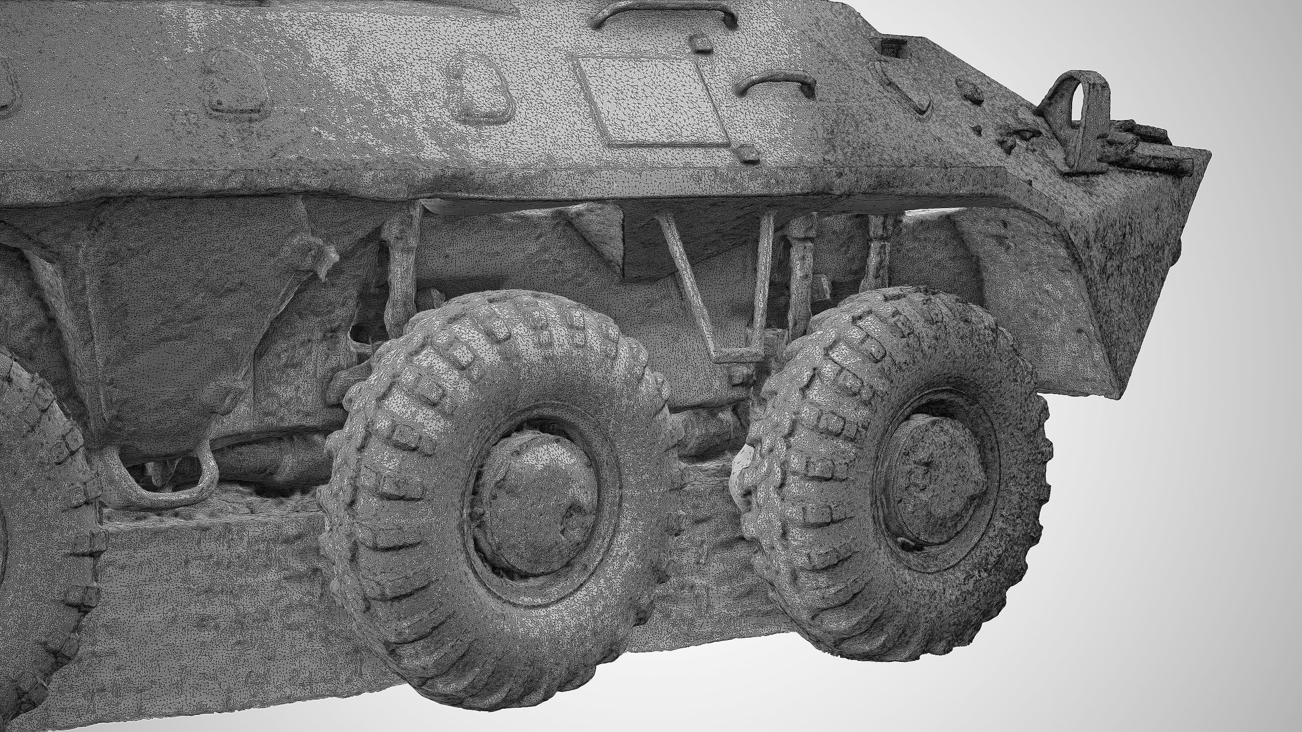BTR-70 Raw 3D Scan 3D model_37