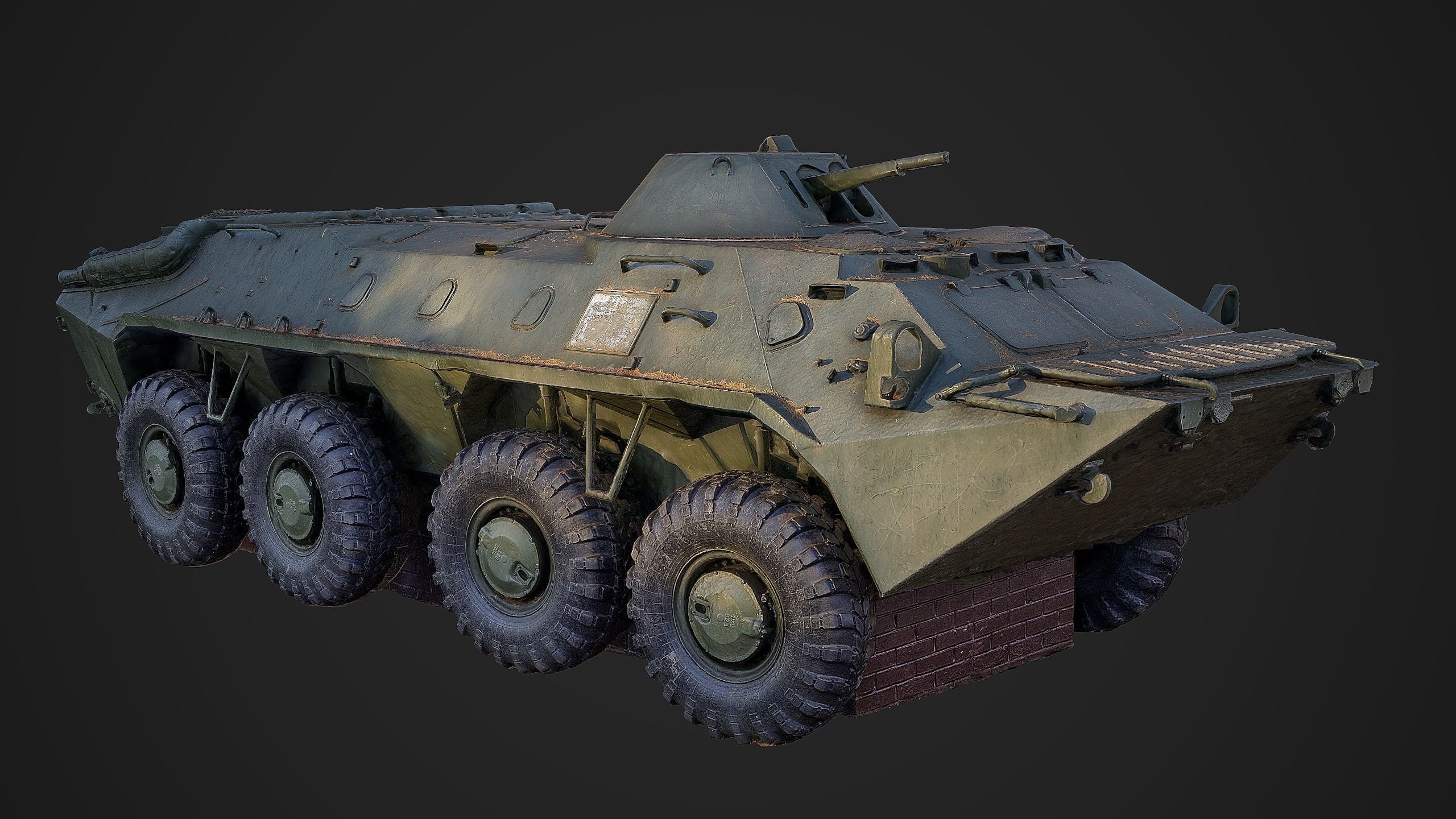 BTR-70 Raw 3D Scan 3D model_17