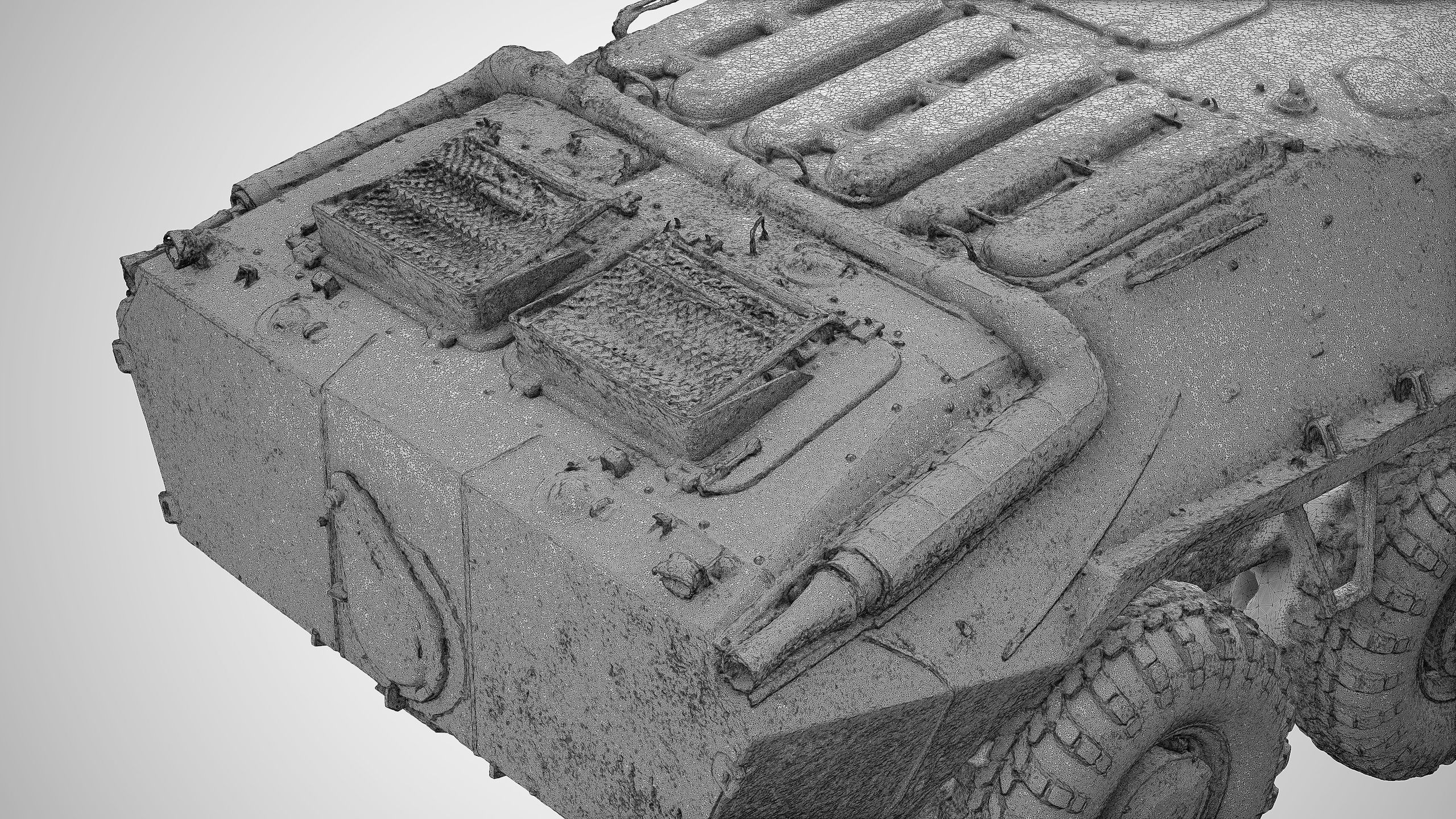 BTR-70 Raw 3D Scan 3D model_38