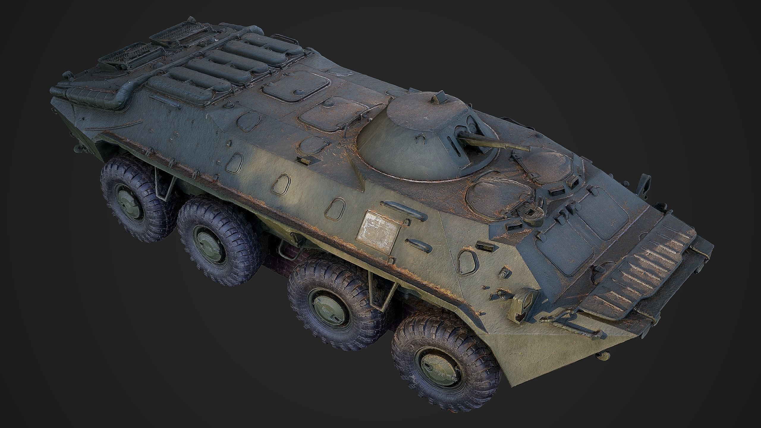 BTR-70 Raw 3D Scan 3D model_15