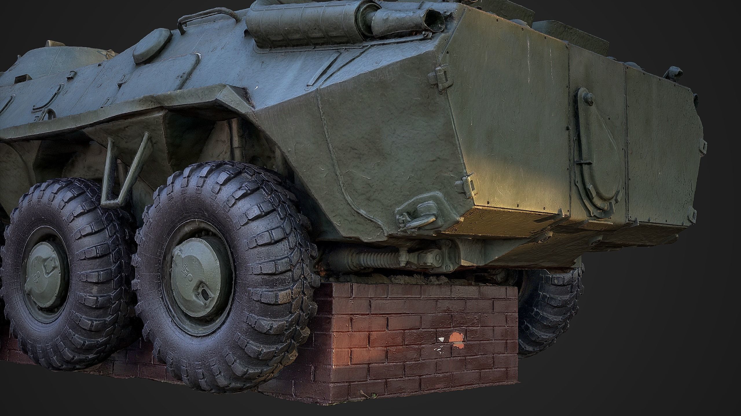BTR-70 Raw 3D Scan 3D model_1