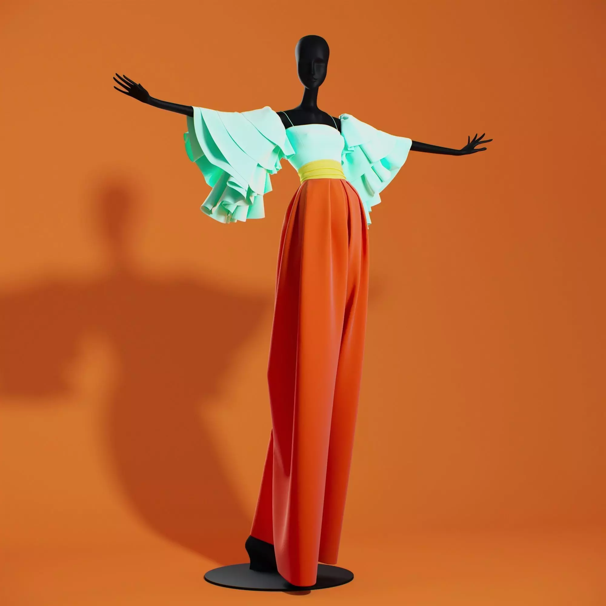 Alice plus Olivia look 01 3D model | CGTrader