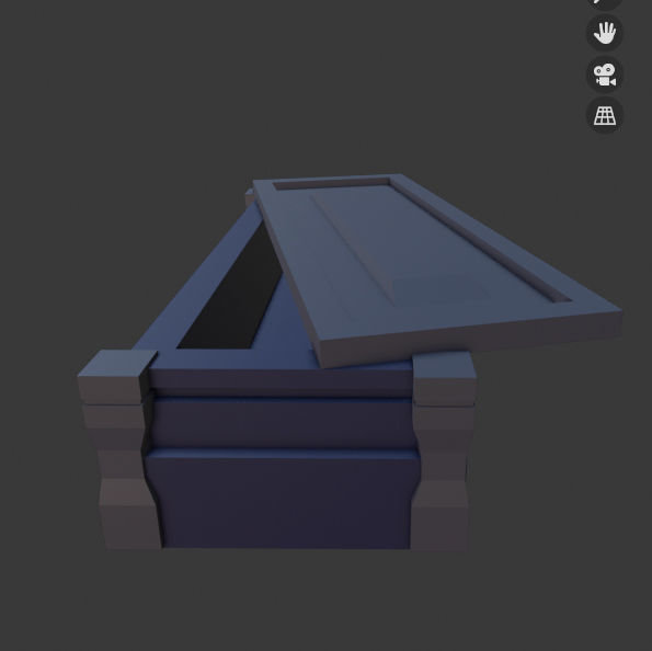 Crypt of Witcher Low-poly 3D model_2