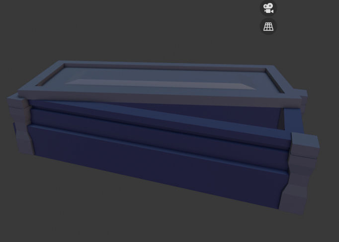 Crypt of Witcher Low-poly 3D model_1