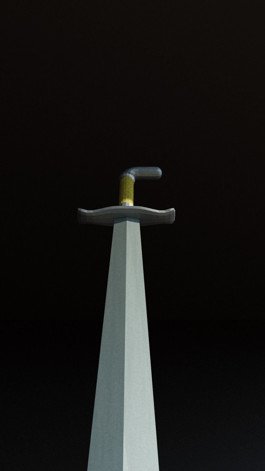 Melee weapons sword Game Ready FBX Low-poly 3D model Low-poly Low-poly 3D model_3