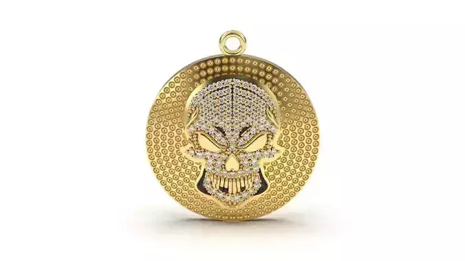 skull pendant