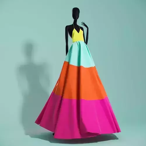 Alice plus Olivia look 03 3D model