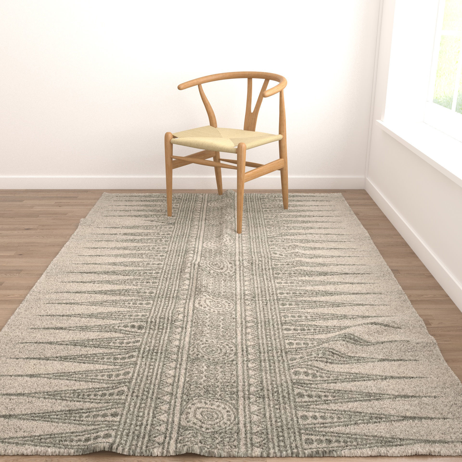 9 in 1 Rug Collection No 8 Low-poly 3D model_18