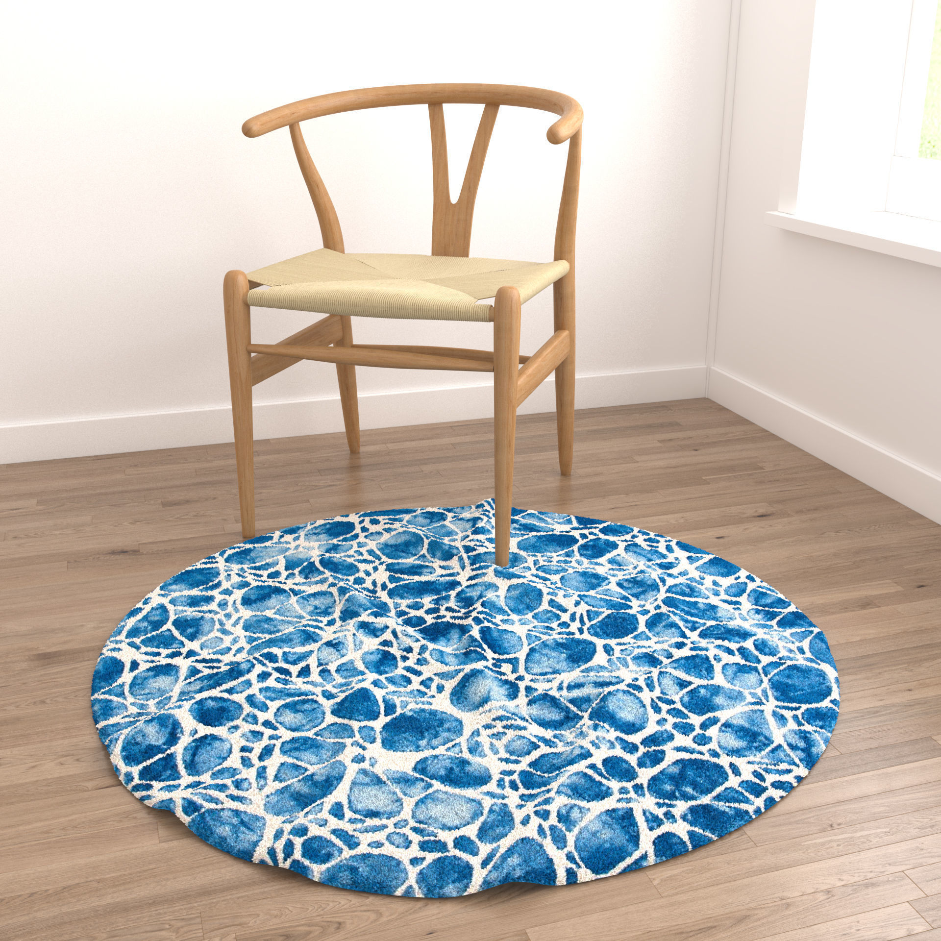 9 in 1 Rug Collection No 8 Low-poly 3D model_15