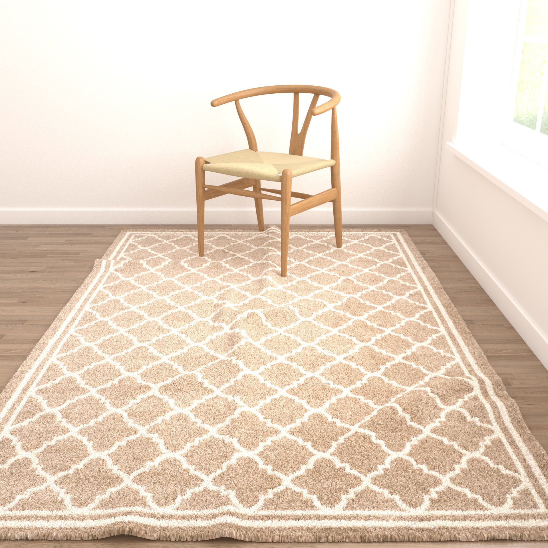 9 in 1 Rug Collection No 8 Low-poly 3D model_14