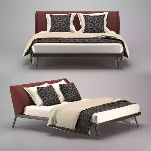 Ayrton Bed by Cattelan Italia