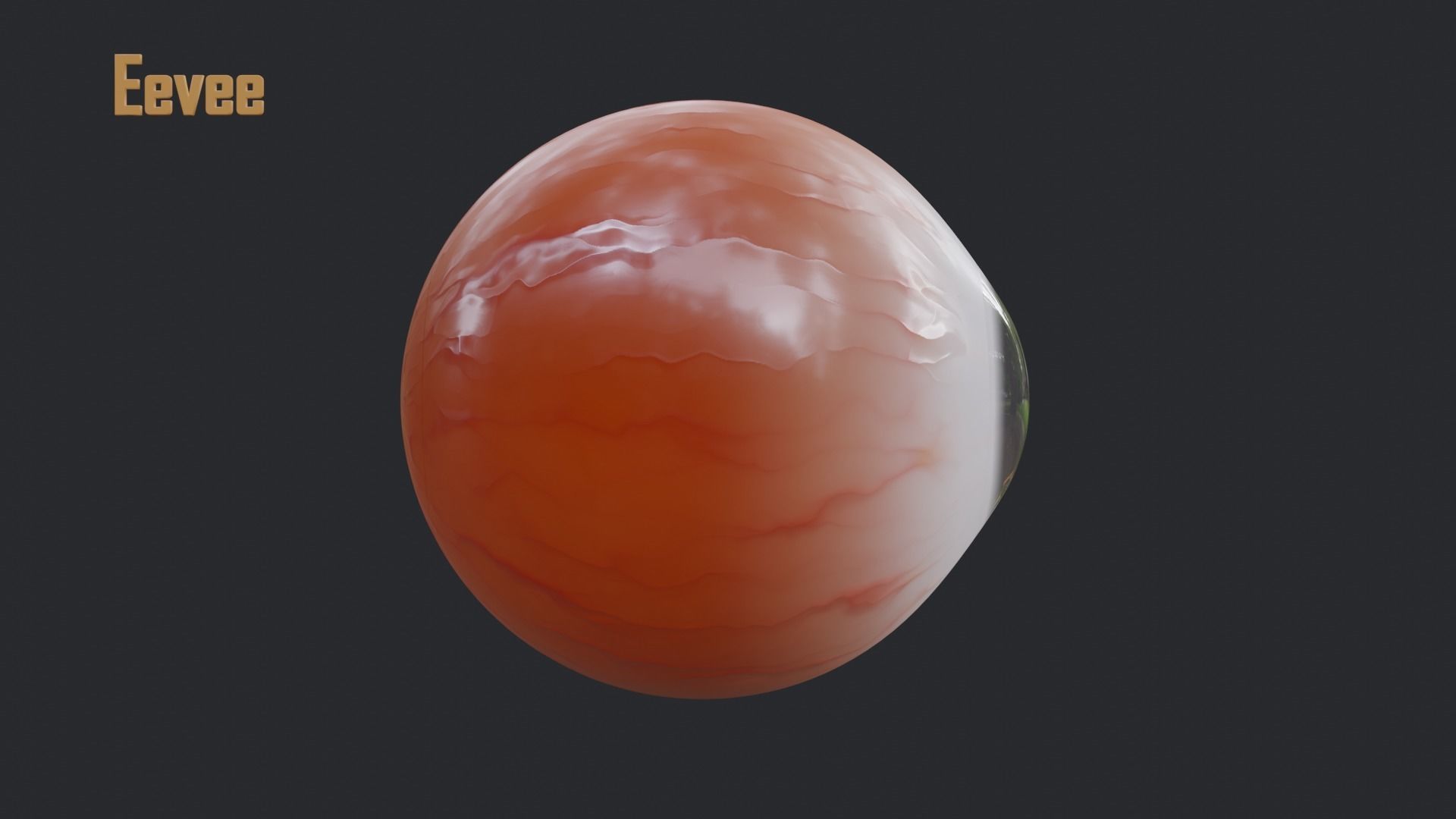 Semi-Realistic Eyes human eye Low-poly 3D model_9