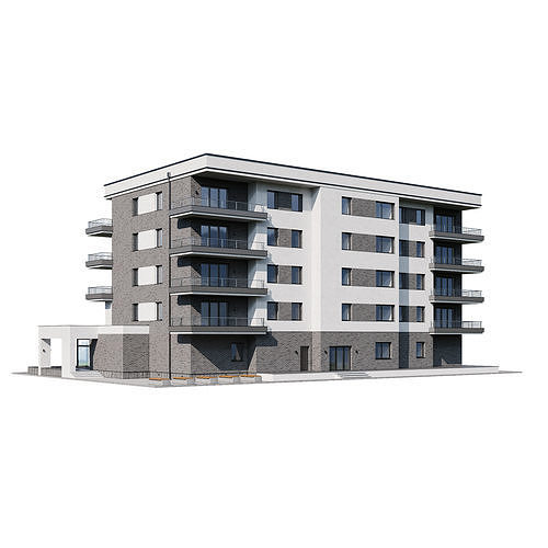 Modern house 3 3D model 3