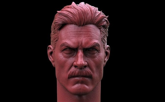 Omniman Head 3D print model