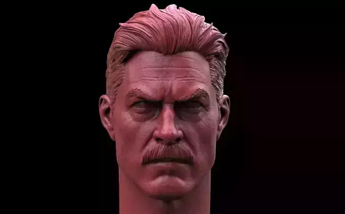 Omniman Head 3D print model