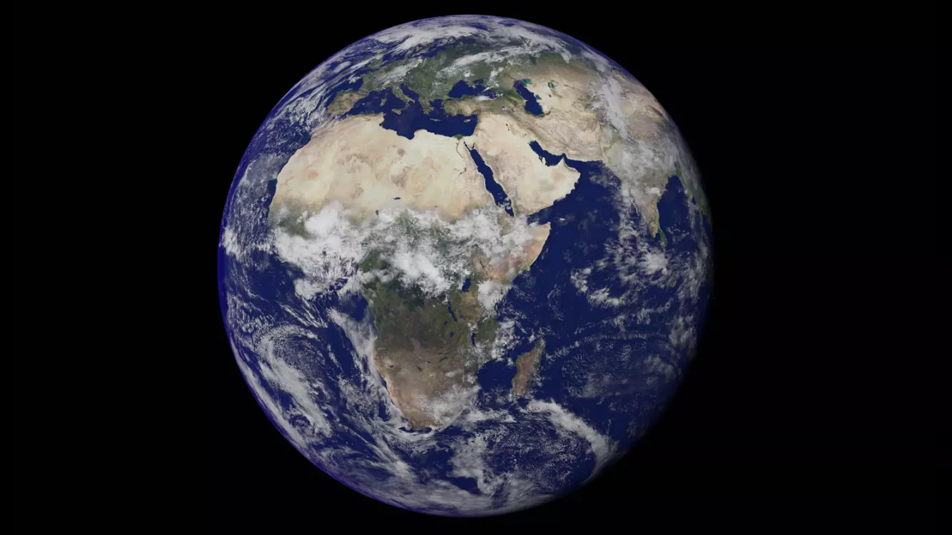 Earth 16k Free 3D model_0