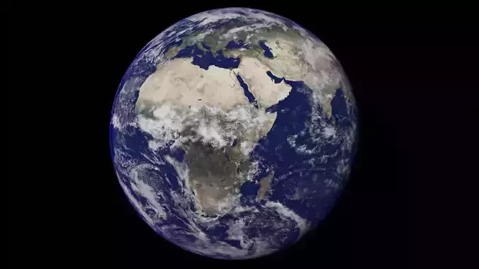 Earth 16k Free 3D model