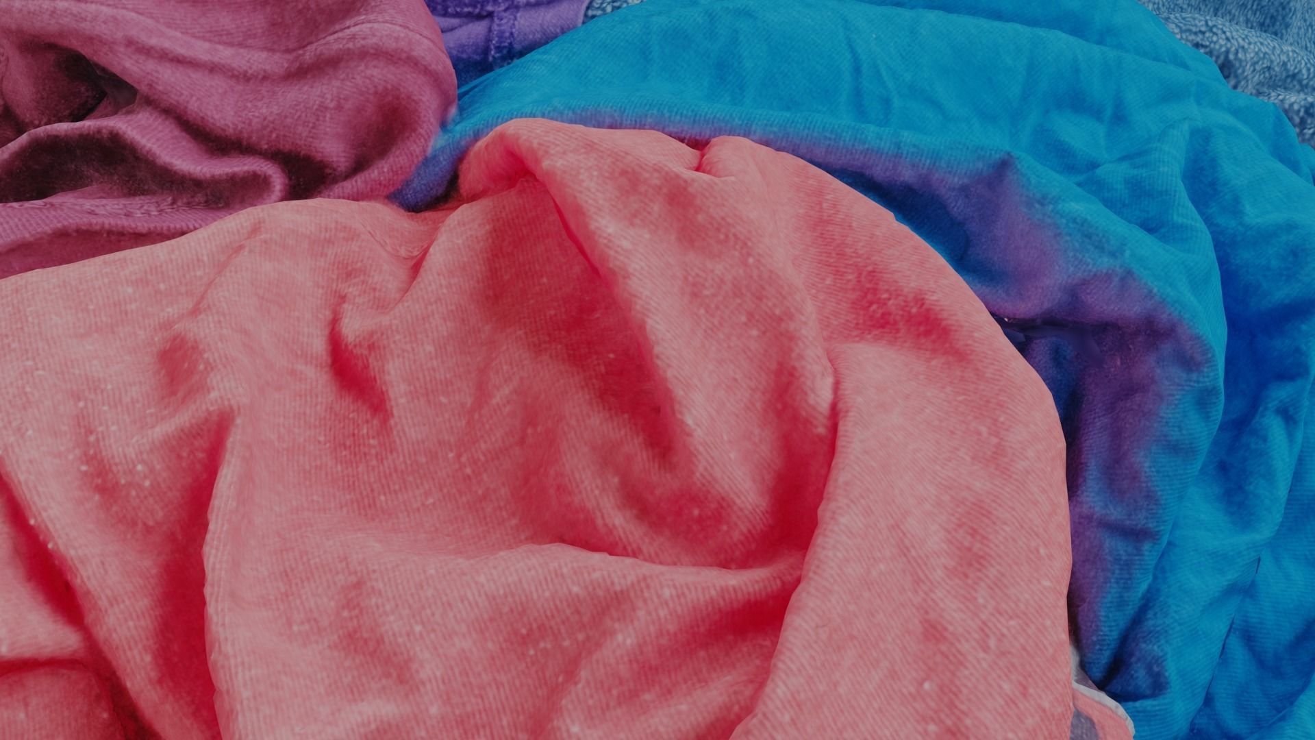 Pile of Clothes 3D Scanned Bright Colors Low-poly 3D model_3