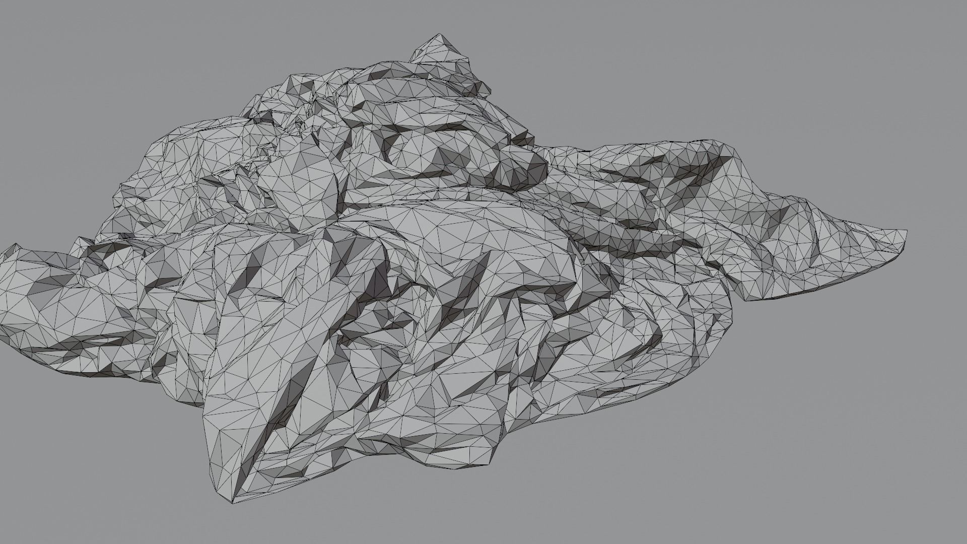 Pile of Clothes 3D Scanned Bright Colors Low-poly 3D model_11