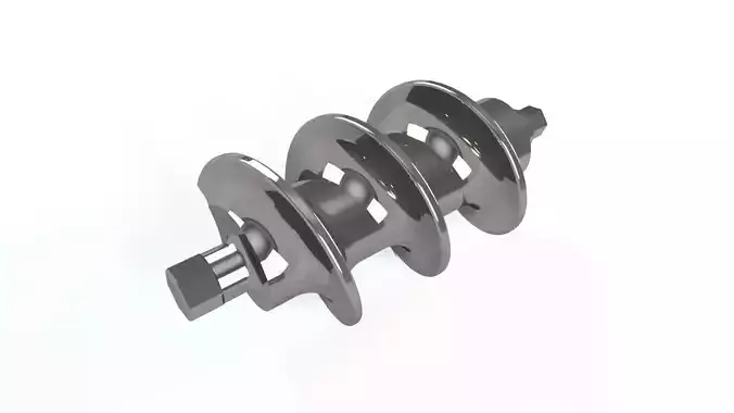 Helical machine part