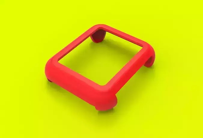 40 mm apple watch case cover plain 3D print model