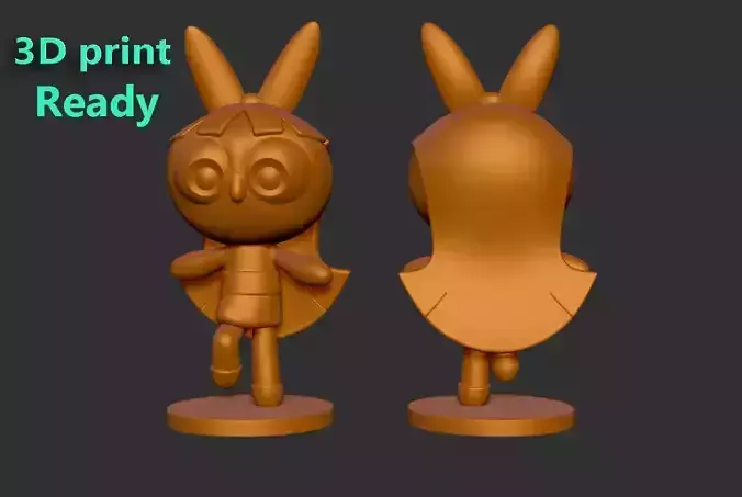 Powerpuff Girls 3D print model