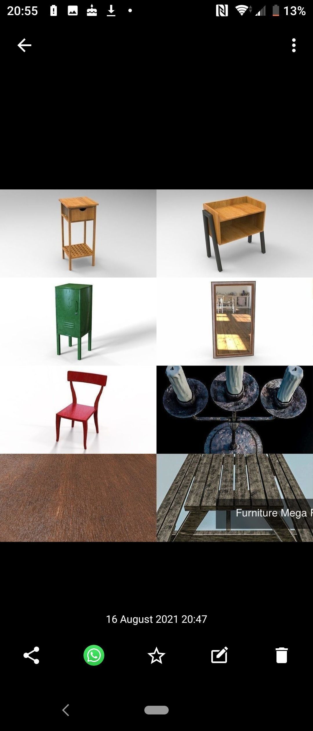 Furniture 3D Model Mega Pack 3D Model Collection_44