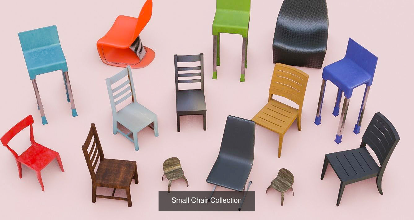 Furniture 3D Model Mega Pack 3D Model Collection_11