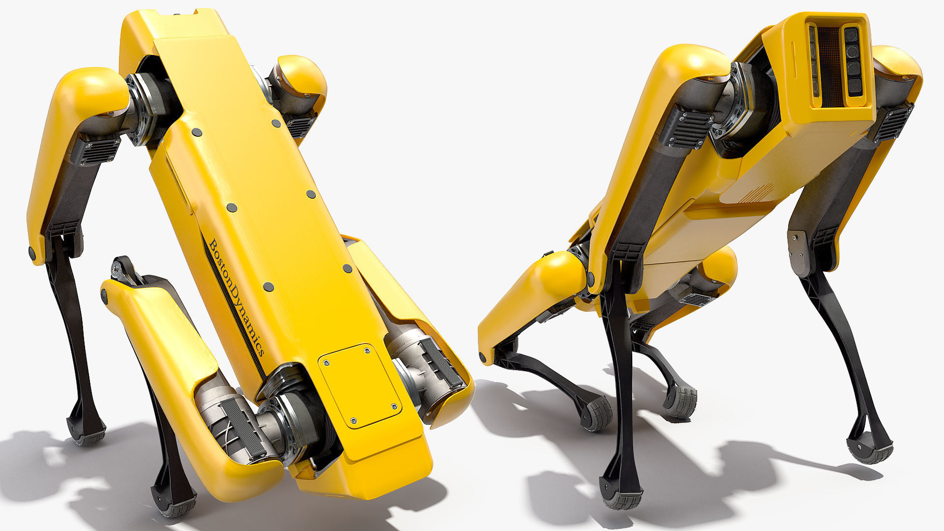 SpotMini Boston Dynamics Rigged 3D model_16